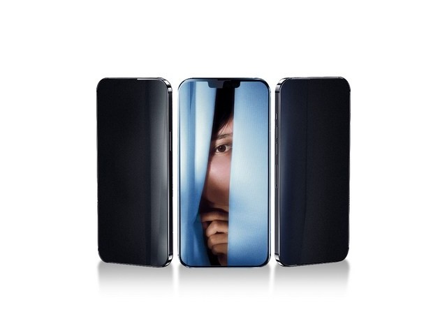 [아이폰 강화유리필름 지문방지] 추천합니다 렉스 안묻고 안보이고 매트 사생활보호 지문방지필름 2매