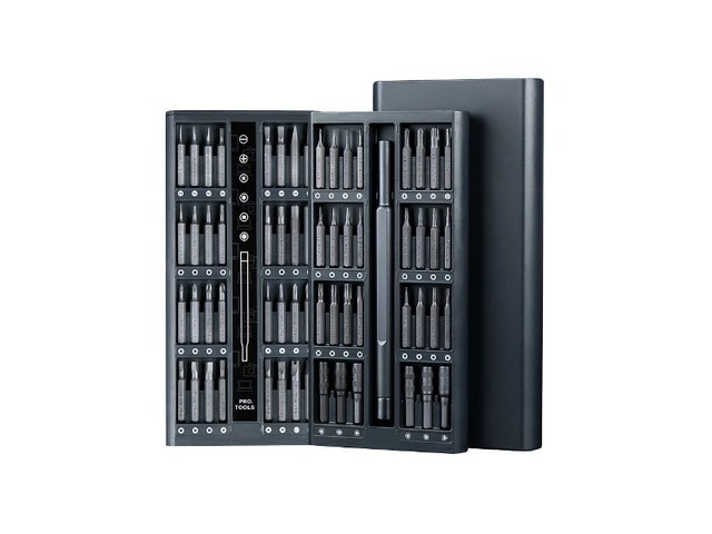 [아이폰 배터리 교체 공구] 찾던 제품 정밀 드라이버 세트 63 IN 1 십자 일자 미니 안경 시계 아이폰 별 나사 비트 컴퓨터 노트북