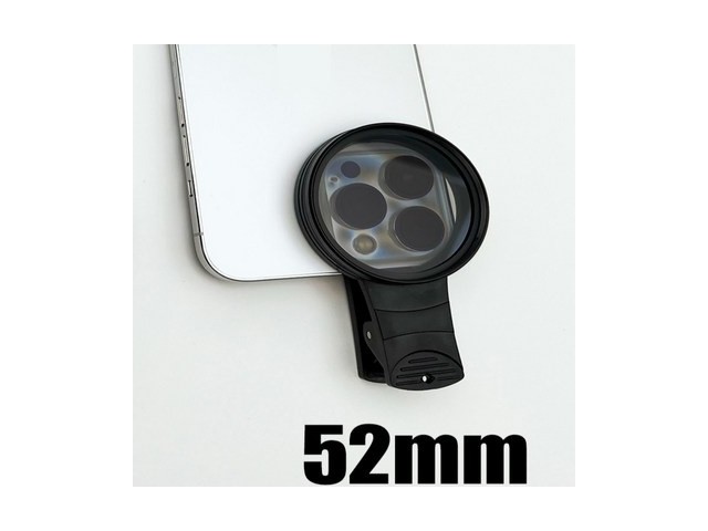 [아이폰 카메라 악세사리] 현명한 선택 컴위즈 휴대폰렌즈 CPL 편광판 52mm 카메라렌즈 범용 반사필터