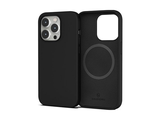 [아이폰 케이스 14 pro max] 저렴한 가격 신지모루 맥세이프 소프트그립 실리콘 컬러 휴대폰 케이스